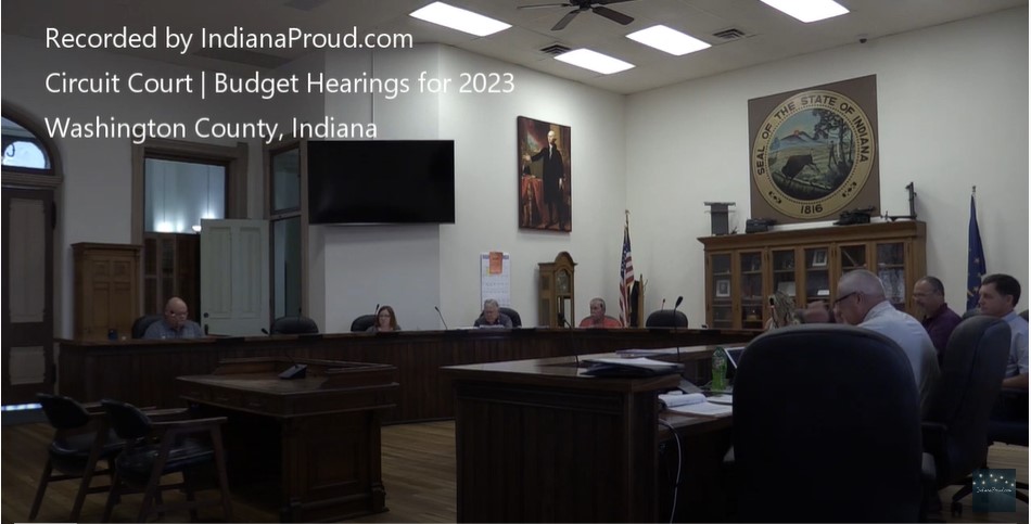 The Circuit Court Presentation during the Budget Hearings for 2023 on No Bid Technology Budget Item