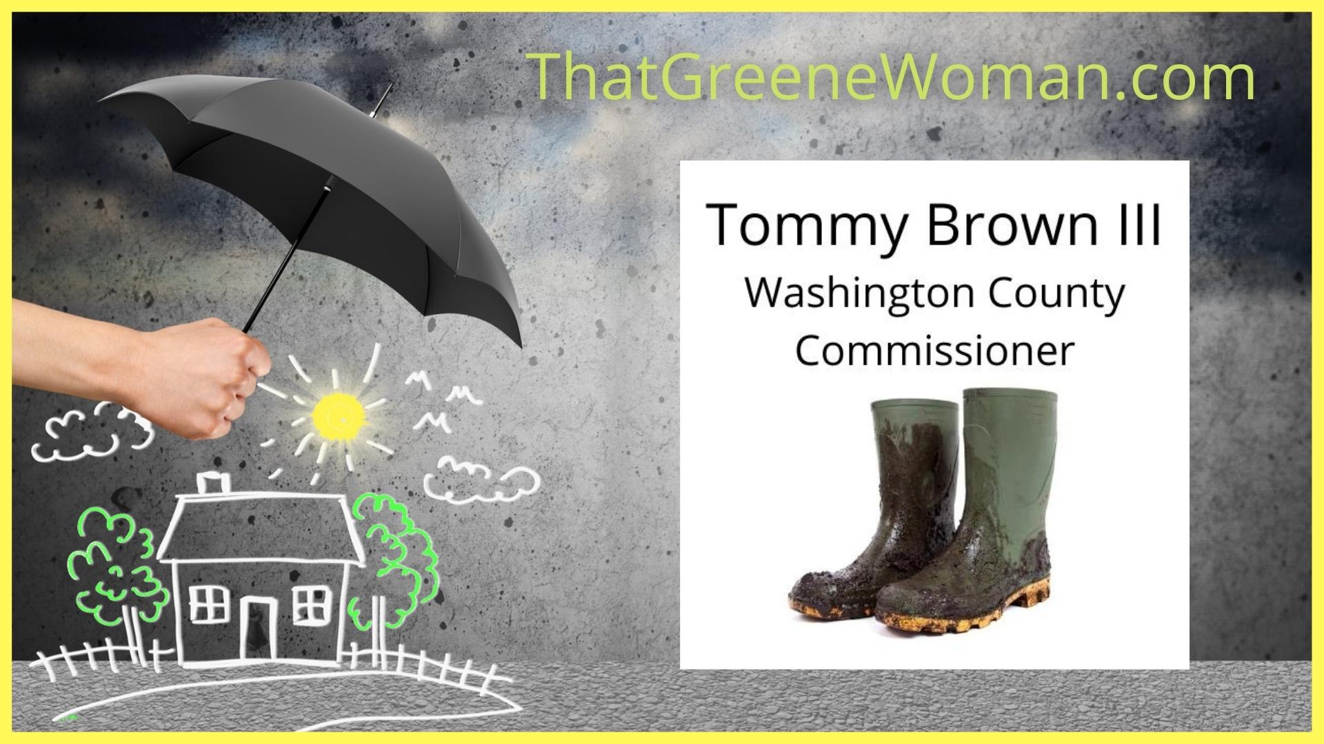 Tommy Brown III on His Opponent for the County Commissioner Seat Working with the Community